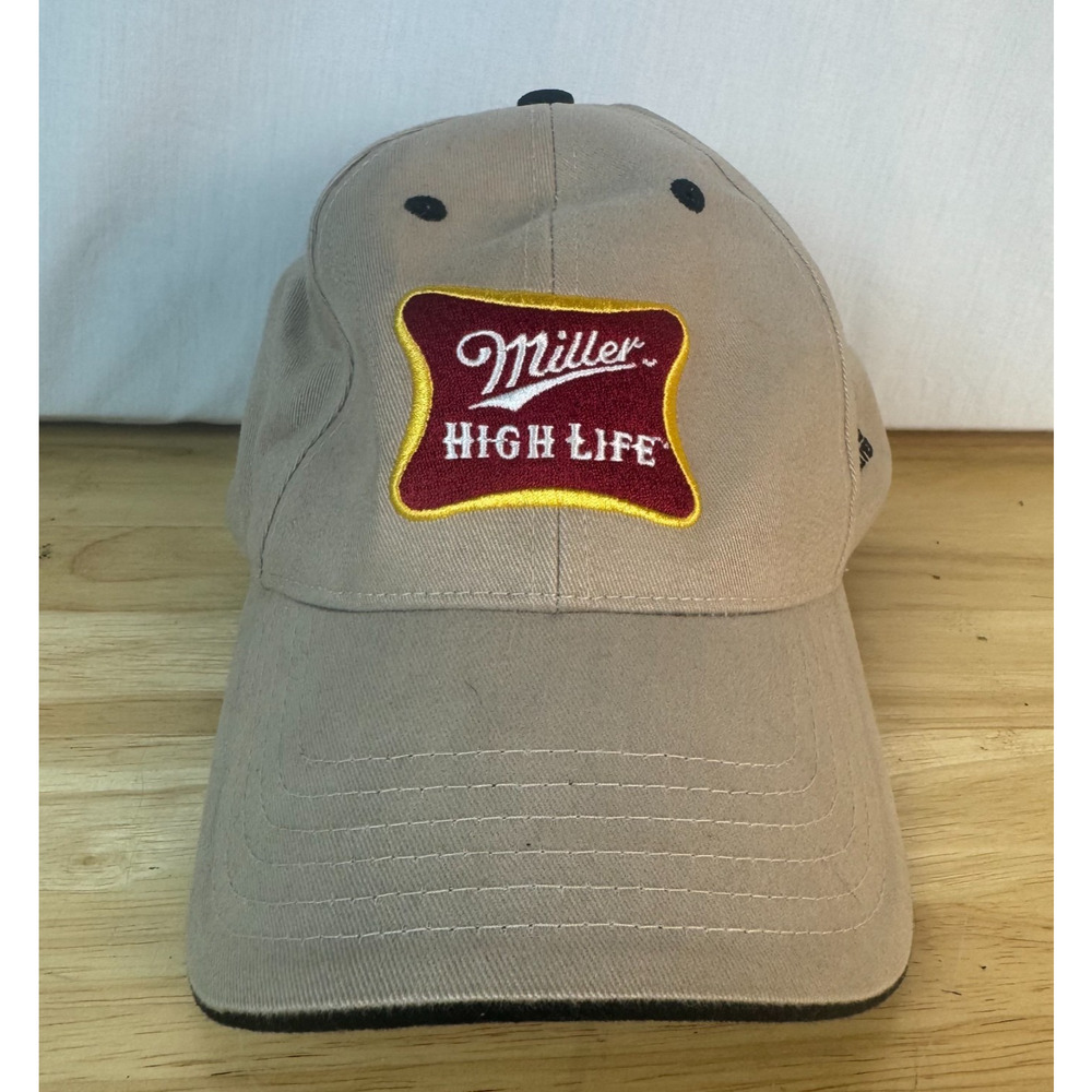 Vintage Whitetails Unlimited Miller High Life Strapback Hat Cap P25C STAR Promo